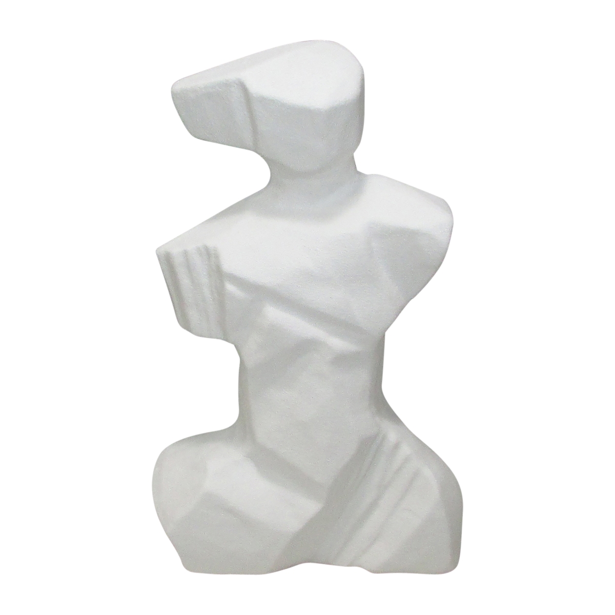Picture of Sagebrook Home 19842 13 in. Abstract Venetian Figurine&#44; White