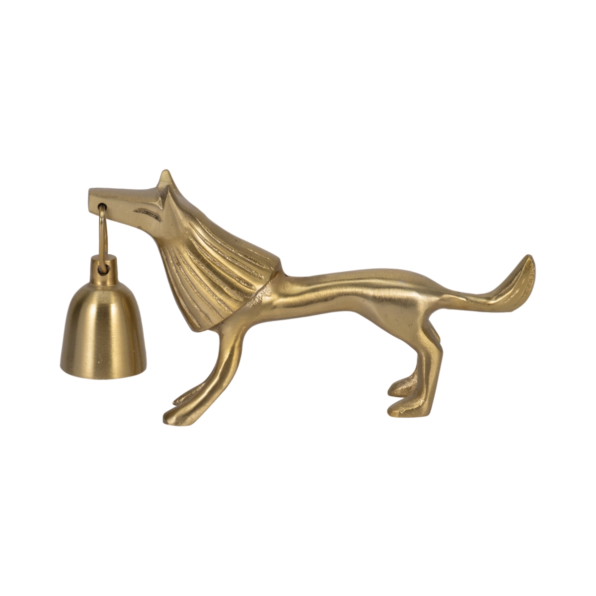 Picture of Sagebrook Home 20682 9 in. Lion Snuffer Candle&#44; Gold
