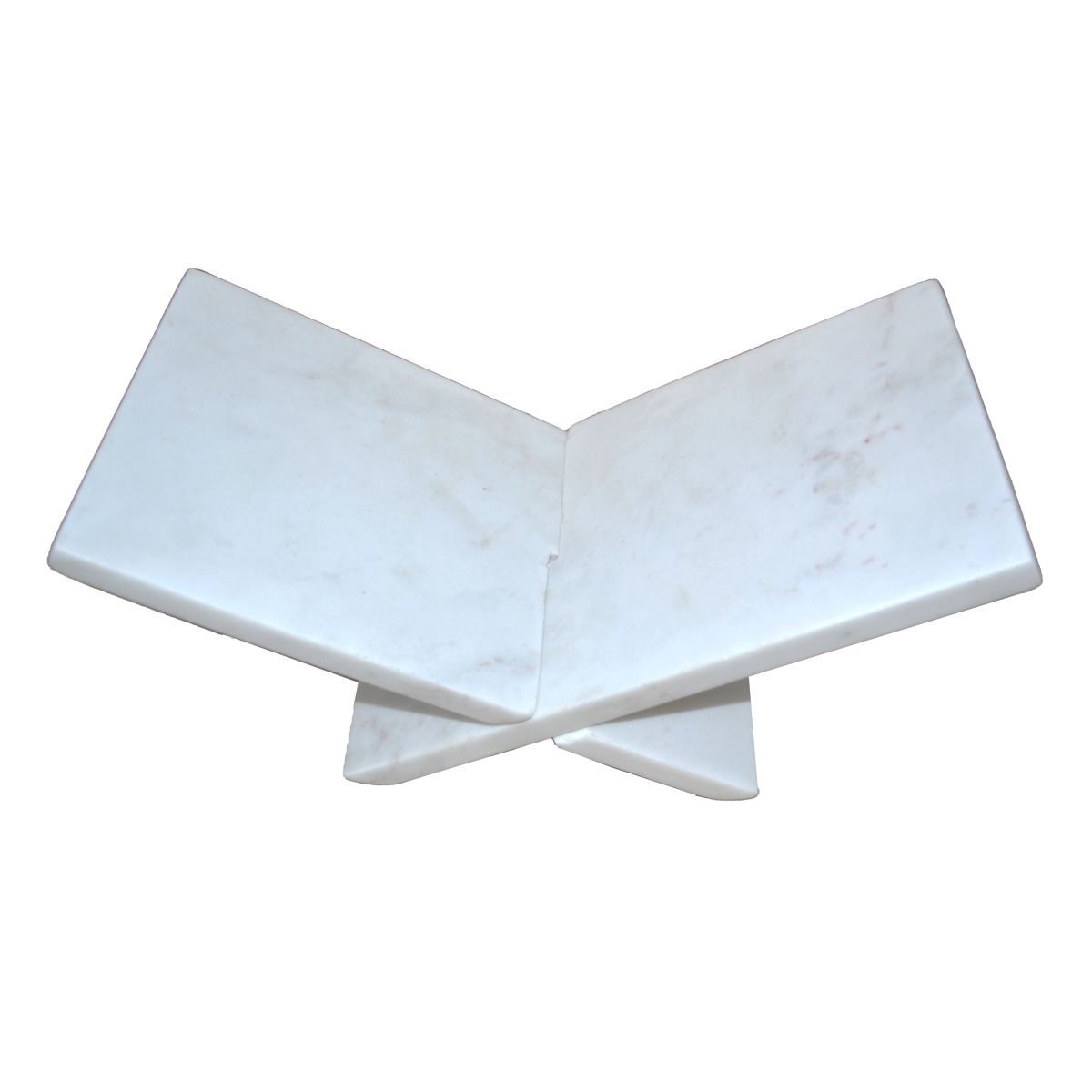Picture of Sagebrook Home 20700 13 in. Marble Bookstand&#44; White