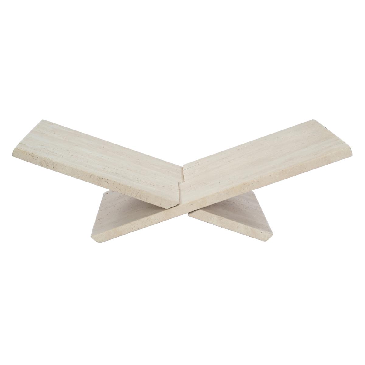 Picture of Sagebrook Home 20781-02 18 in. Travertine Bookstand&#44; Tan