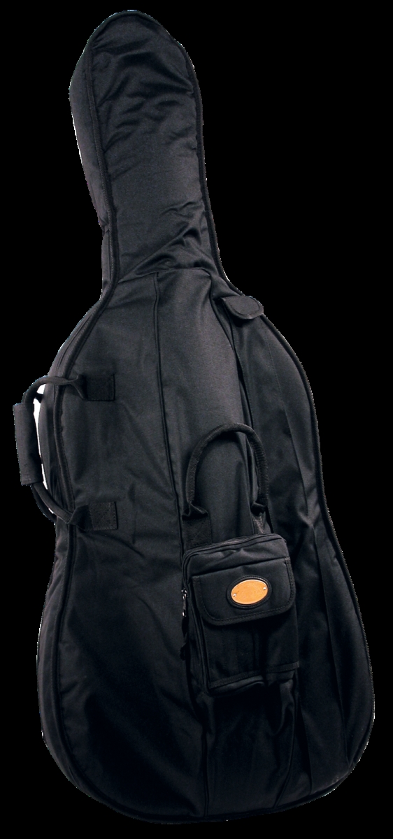 C-3918 3-4 Cello Gig Bag Case for Musical Instrument - 0.75 in.