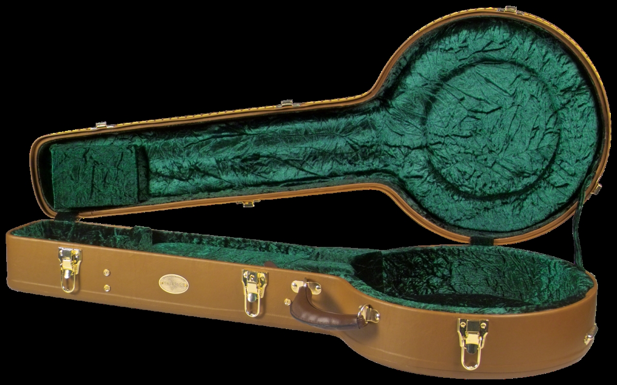 CD-2530 Deluxe Hardshell 5 String Resonator Banjo Case