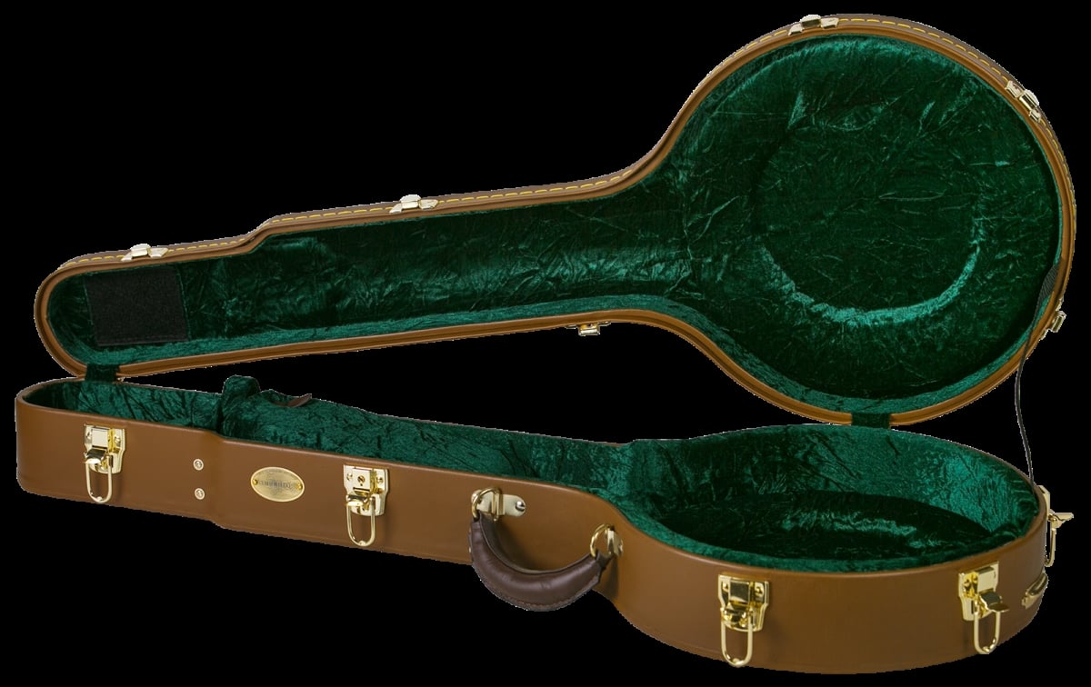 12 in. Deluxe Hardshell Openback Banjo Case