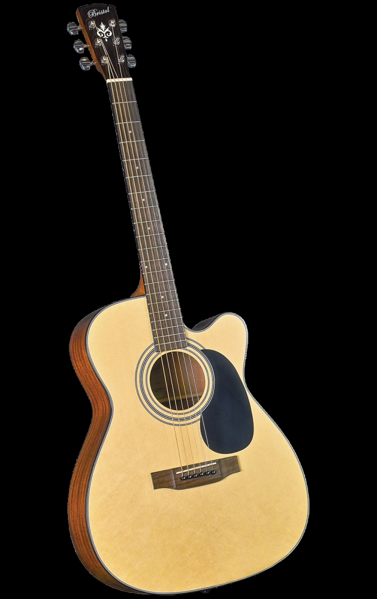Picture of Bristol BM-16CE Cutaway Acoustic-Electric Guitar