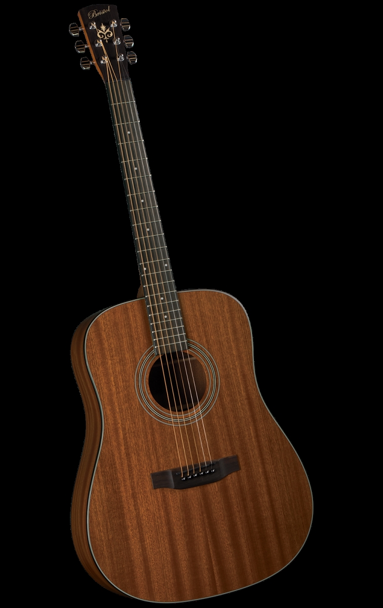 Picture of Bristol BD-15 Mahogany Top Dreadnaught Acoustic Guitar