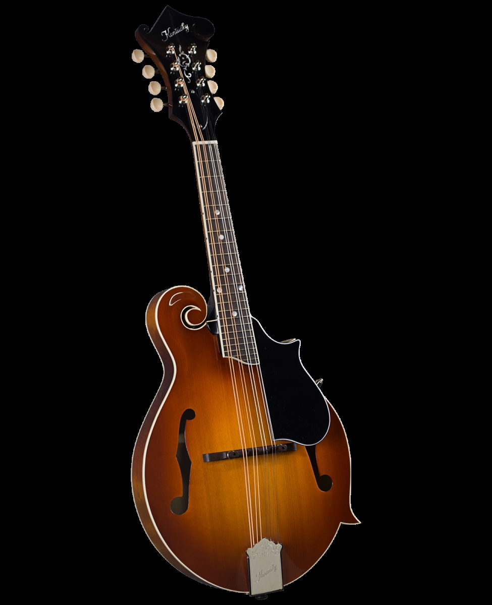 Picture of Kentucky KM-756 Deluxe F-Model Mandolin - Transparent Brown