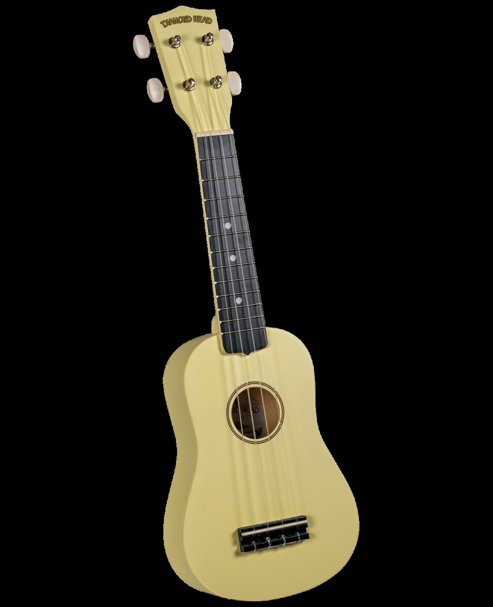 Picture of Diamond Head DU-124 Diamond Head DU-124 Tropical Satin Soprano Ukulele  Banana Yellow