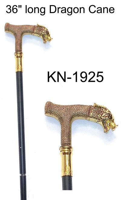 Picture of Sigma Impex Kn-1925 36 in. Dragon Walking Cane