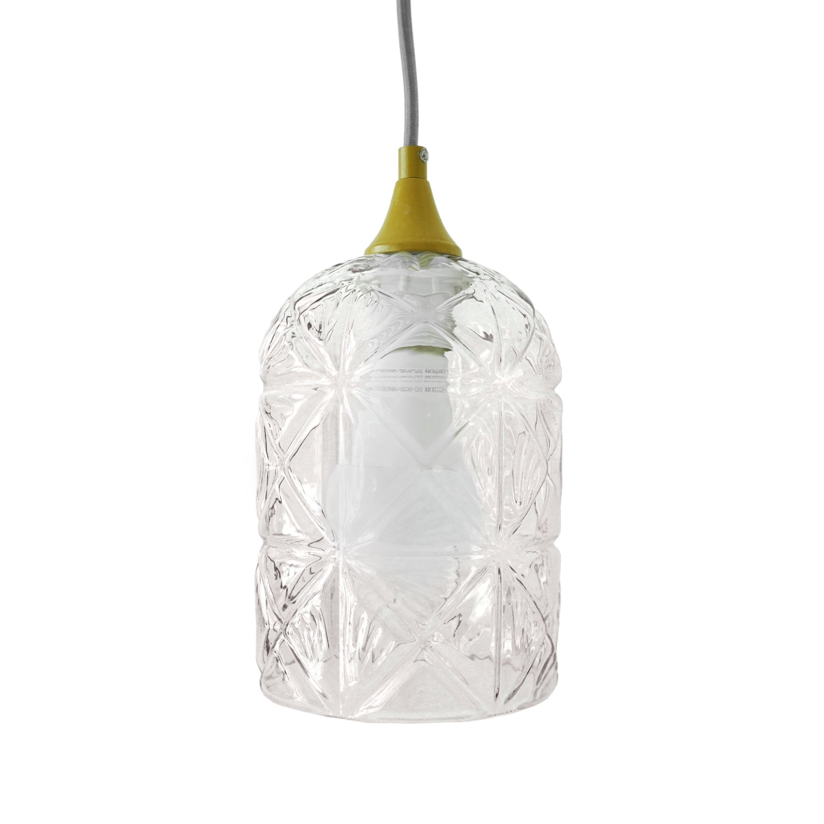 Picture of Ashcroft Imports PNL04102901 Glowline Pendant Lamp&#44; Gold & Clear