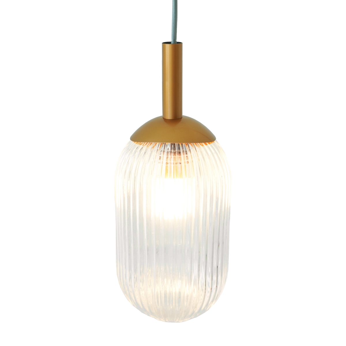 Picture of Ashcroft Imports PNL04102101 Dover Pendant Lamp&#44; Bronze & Clear
