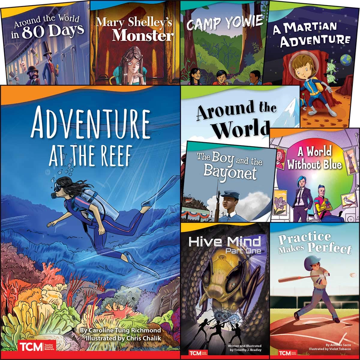 Picture of Shell Education 118371 Literary Text Set 1&#44; 10 Book Set - Grade 5