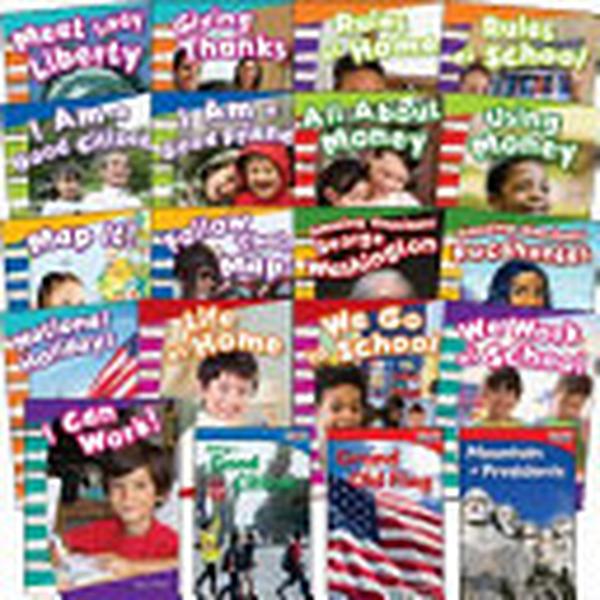 126787 Social Studies C3 Grade K Book - Set of 20