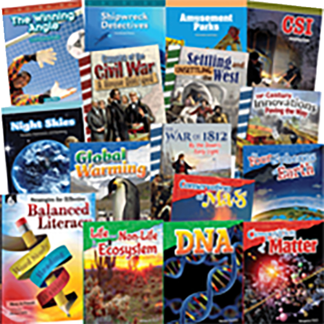 29741 Grade 5 Balanced Literacy Book - Set of 76