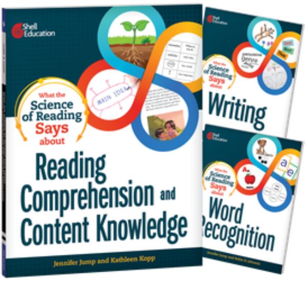 135126 What the Science of Reading Says Bundle Book - Set of 3