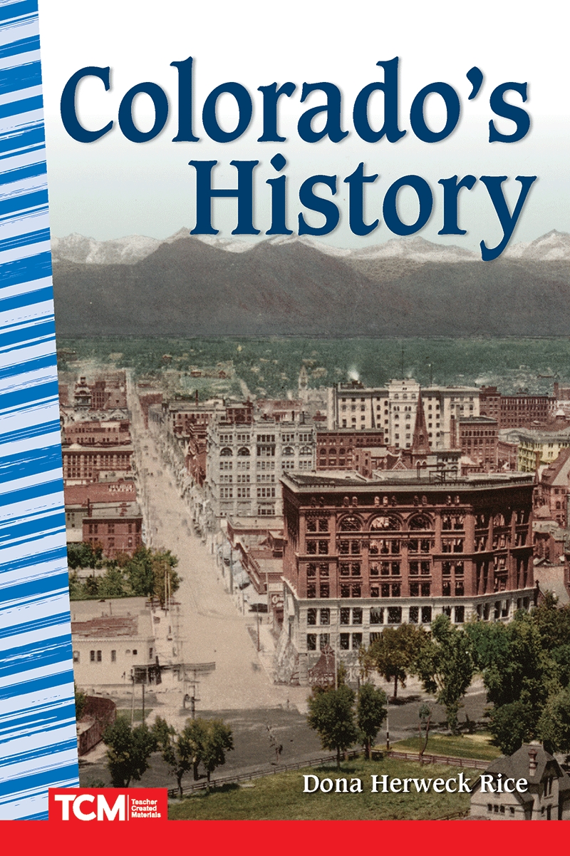 124359 Colorados History Book, Grade 3-5