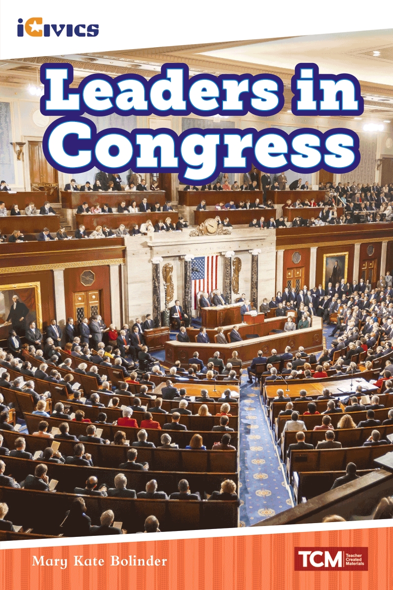 123978 Leaders in Congress Book, Grade 5-8