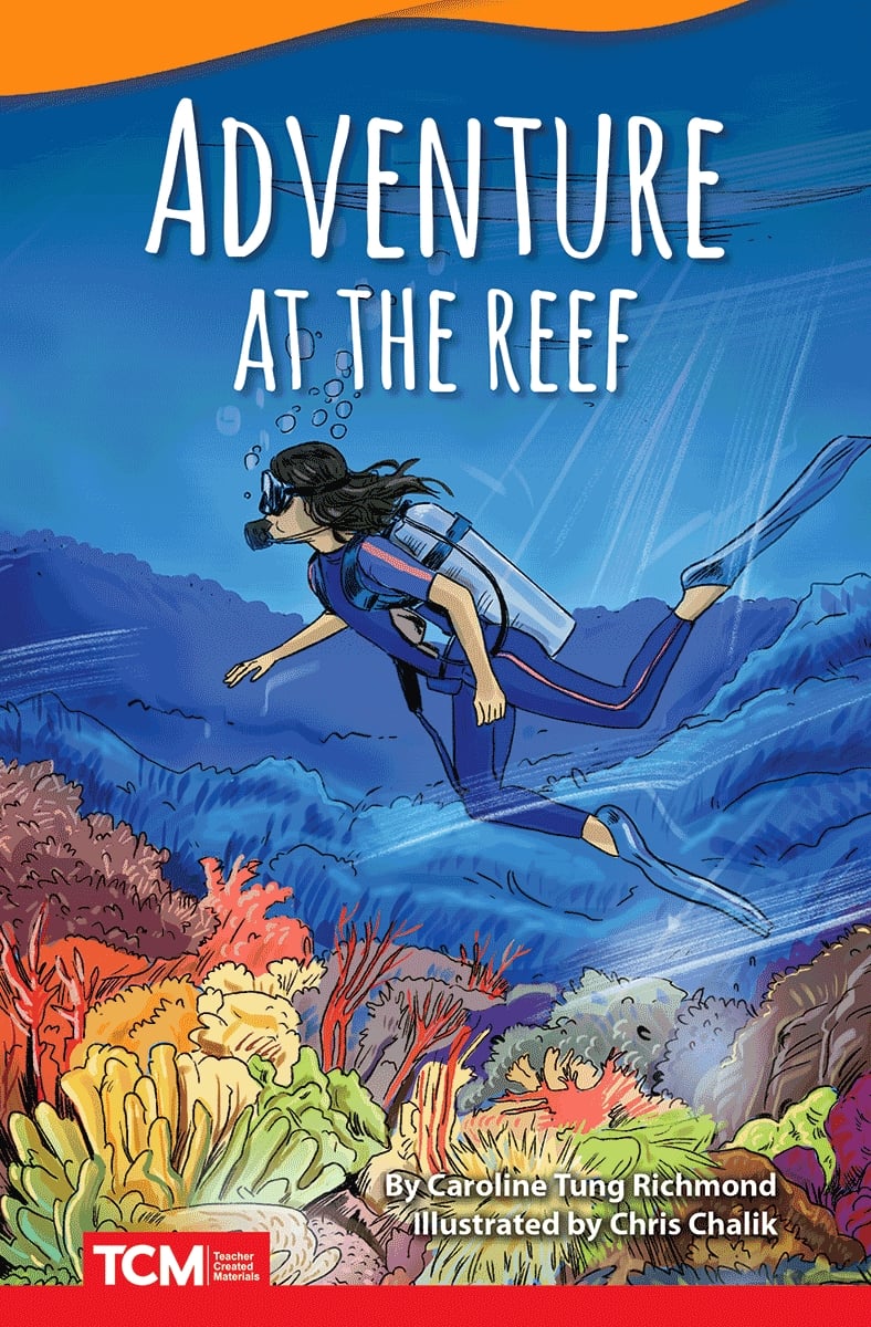 109879 Adventure At the Reef Book, Grade 4-6