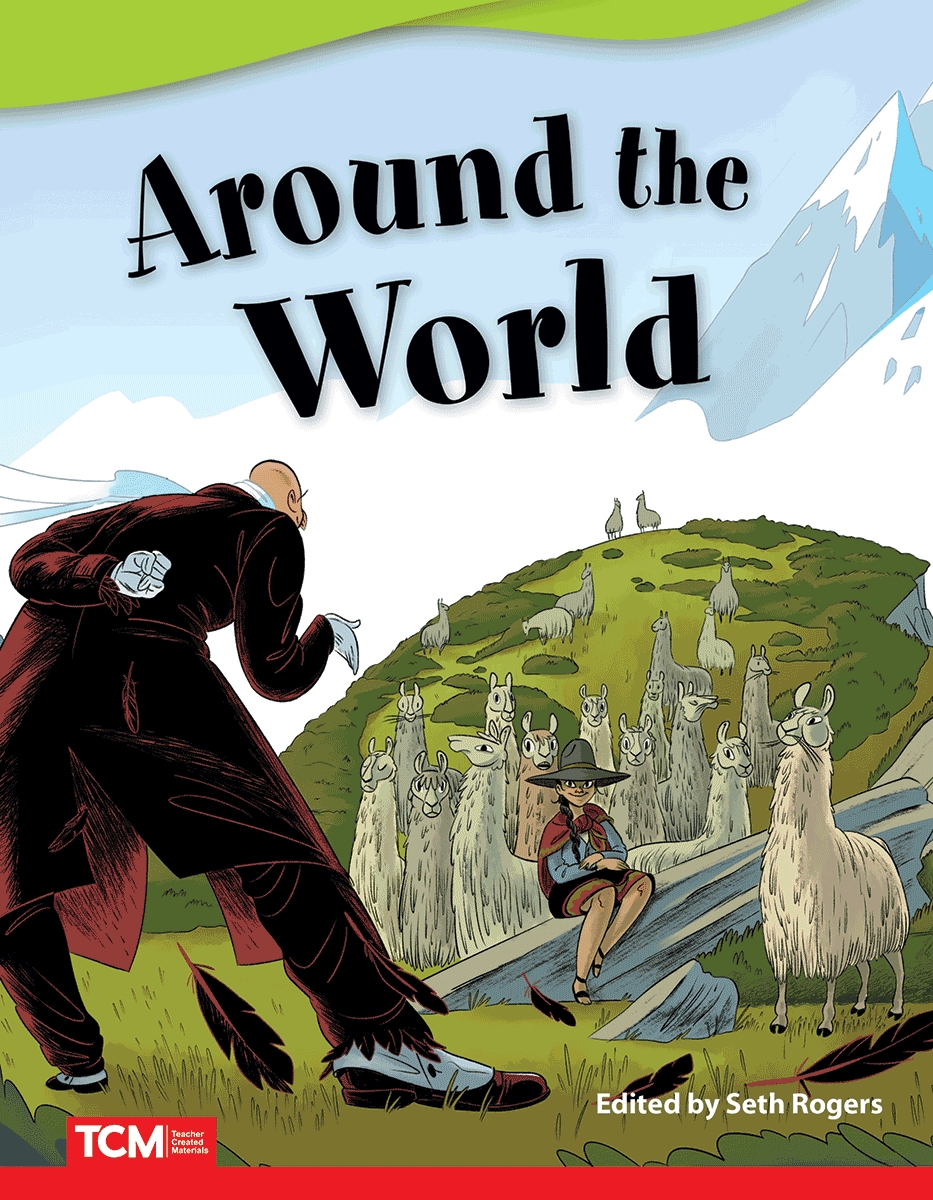 109885 Around the World Book, Grade 4-6