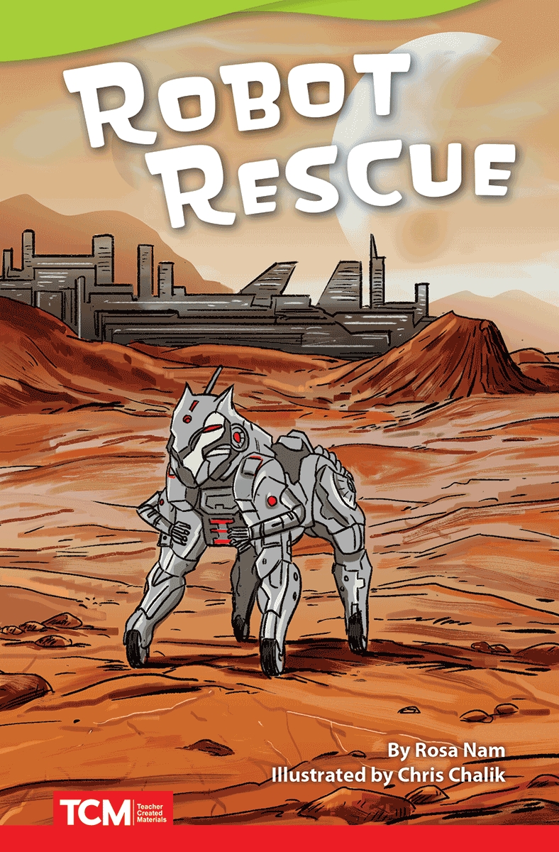 109897 Robot Rescue Book, Grade 4-6
