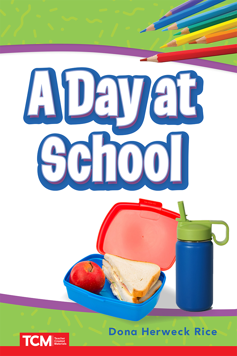 156686 A Day At School Book