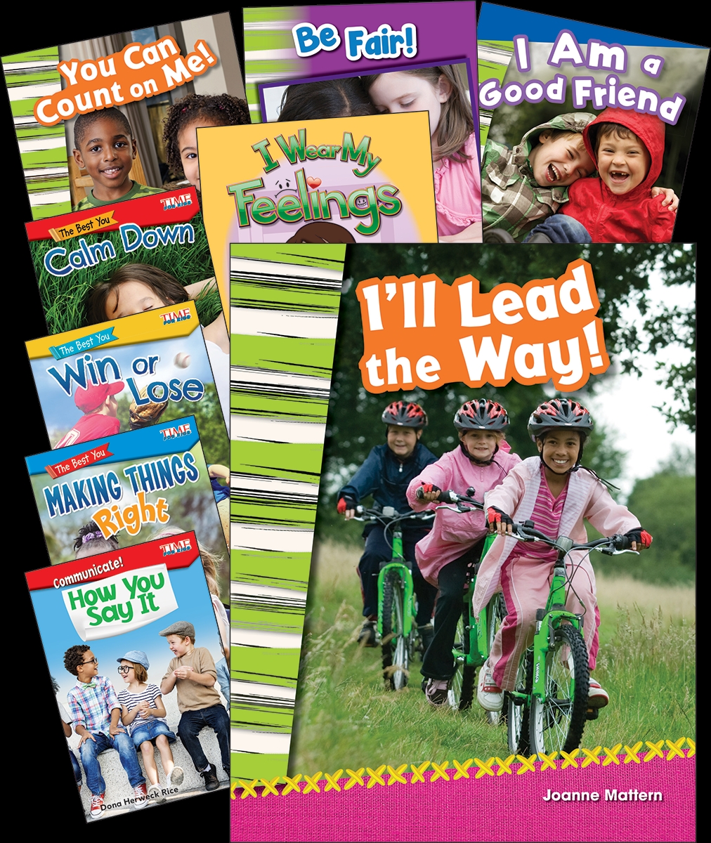 105687 Social-Emotional 9-Book Set, Grade PK-2