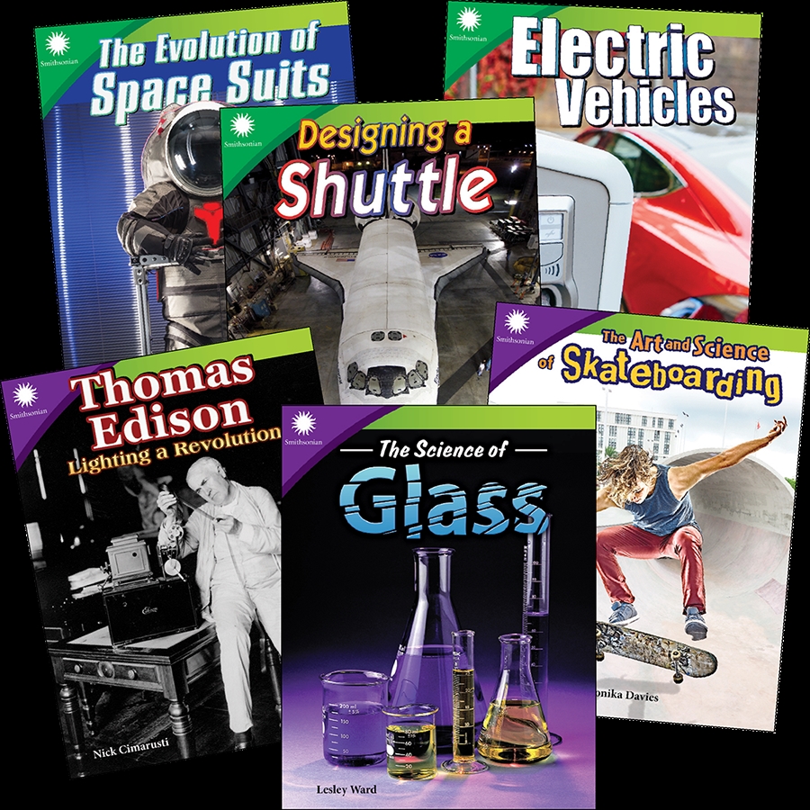106137 Smithsonian Informational Text - Creative Solutions 6-Book Set - Grades 4-5