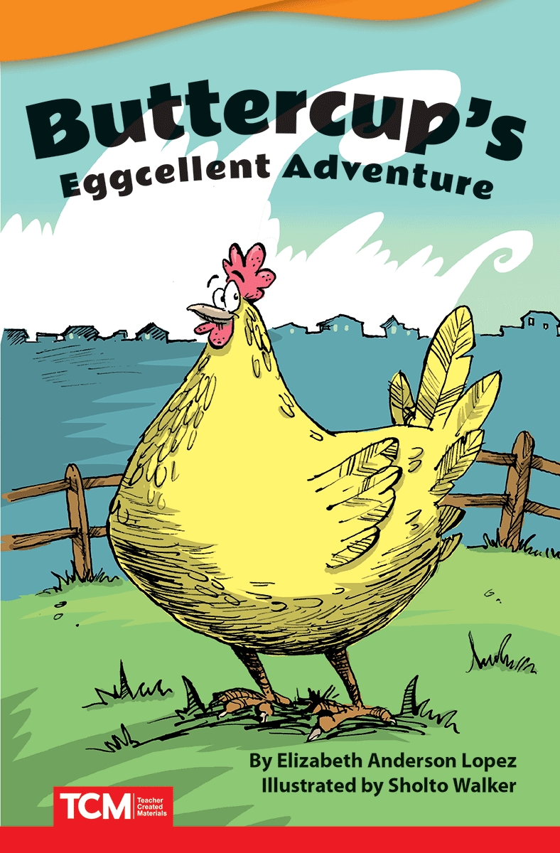 109852 Buttercups Eggcellent Adventure Book, Grade 3-5