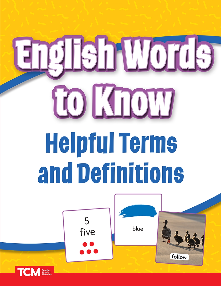 156694 English Words to Know for  comers - Helpful Terms & Definitions Book