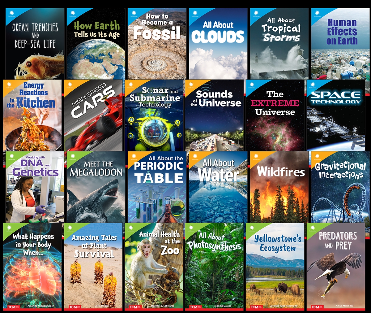 156525 Smithsonian Steam Complete Informational Text for Middle School 24-Book Set, Grade 6-12