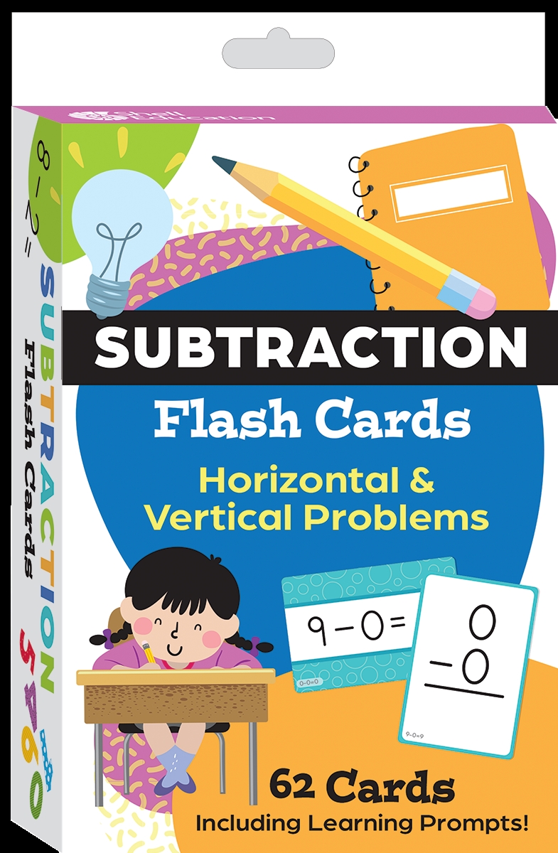 155901 Subtraction Flash Cards
