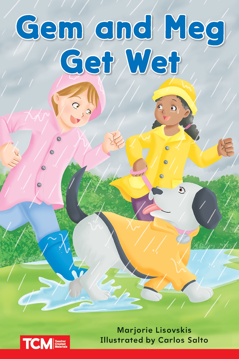 932933 Gem & Meg Get Wet Book, Grade K-2