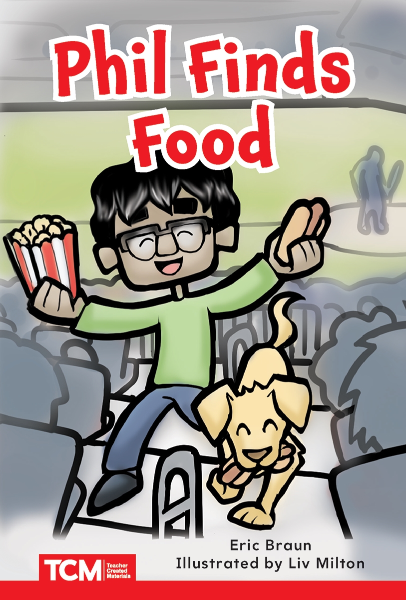 932963 Phil Finds Food Book, Grade 1-3