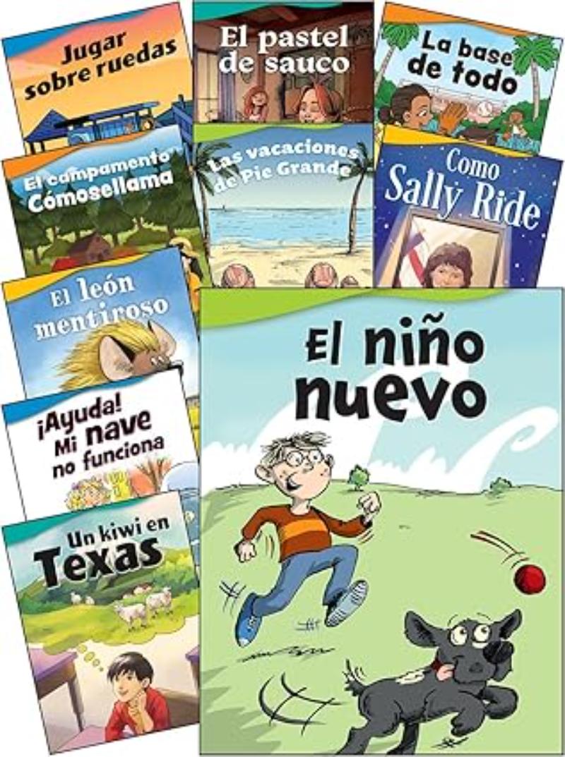 685634 Literary Text 2nd Ed Grade 3 Set 3 Spanish - 10-Book Set