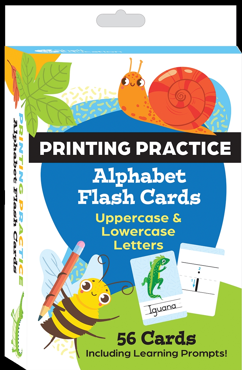 155898 Printing Practice Alphabet Flash Cards