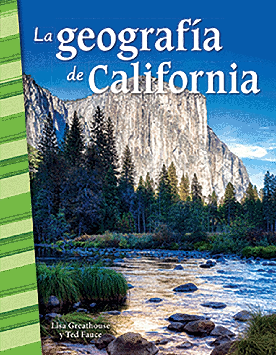 111388 La Geografia De California Book, Grade 3-5