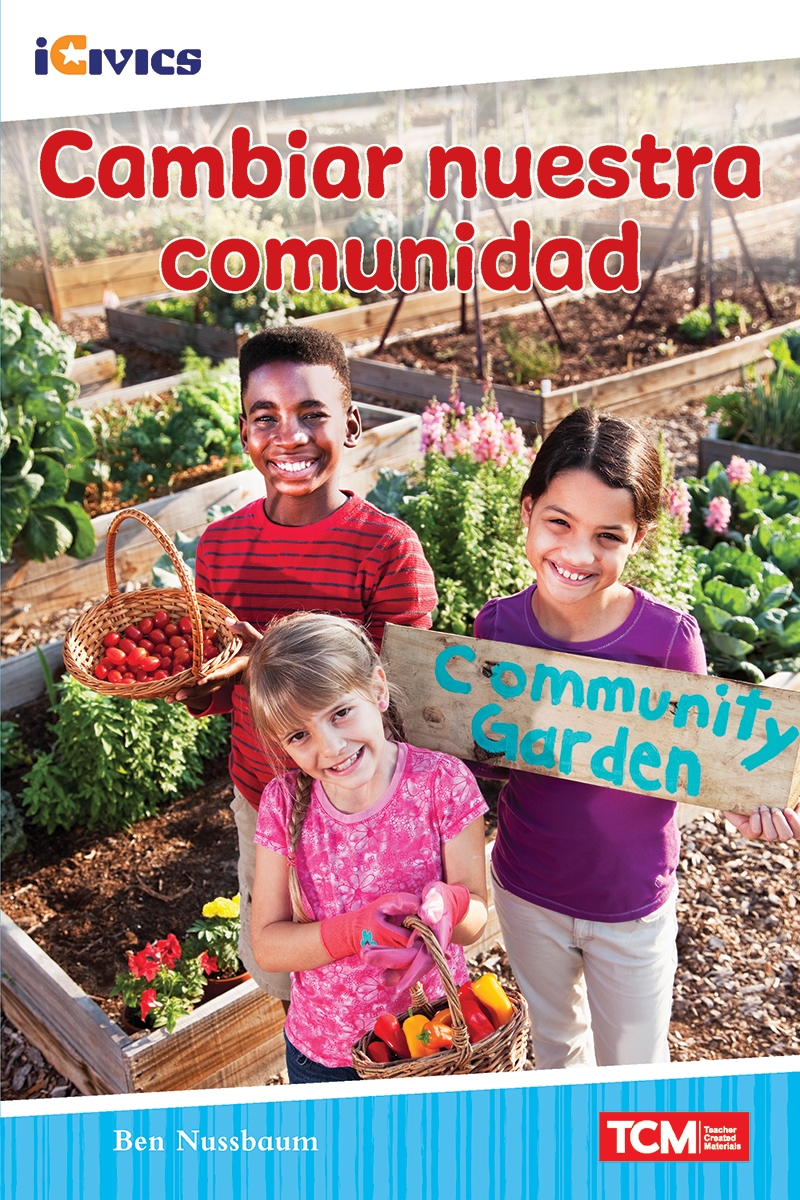 917685 Cambiar Nuestra Comunidad Book, Grade 2-3