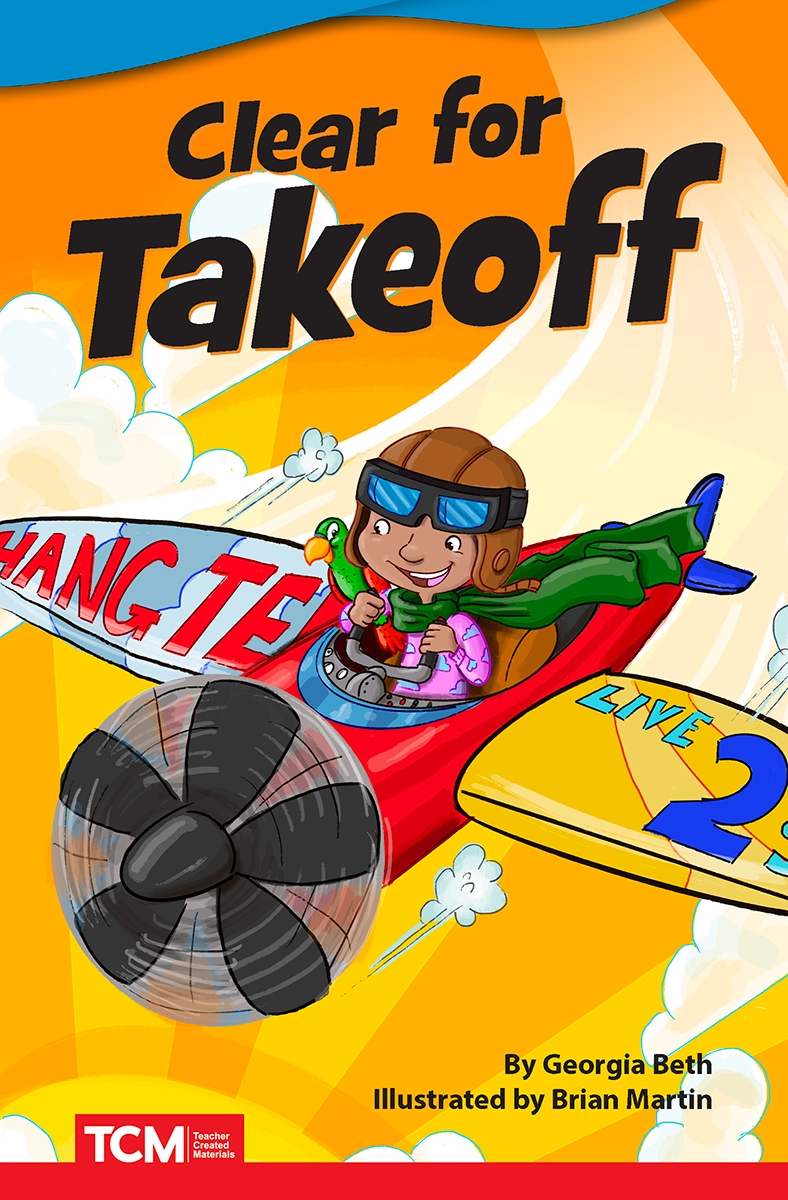 121580 Clear for Takeoff Book, Grade 3-4