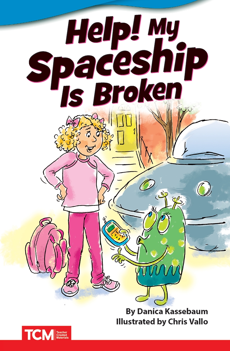 121582 Help My Spaceship Is Broken Book, Grade 3-4