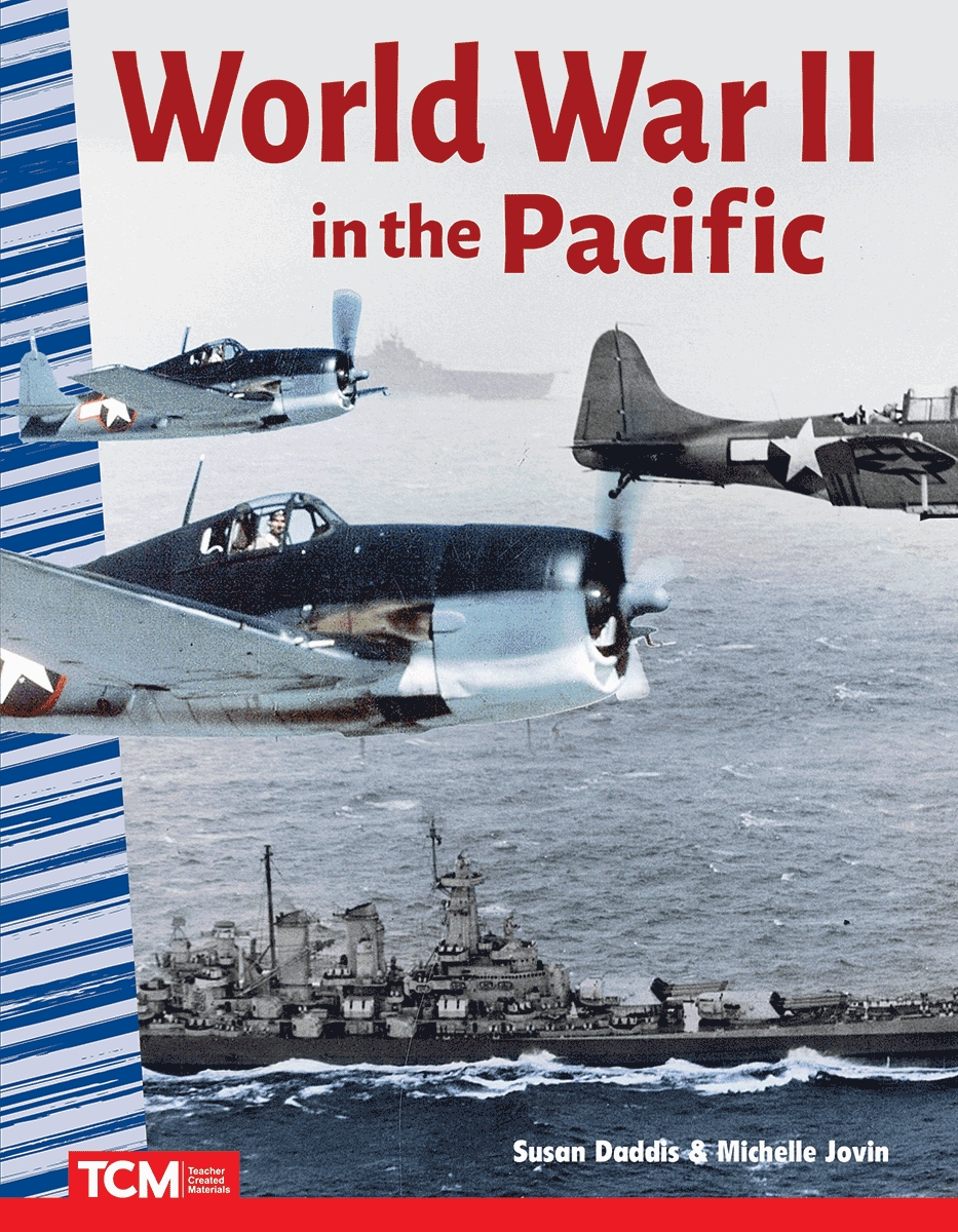 28122 World War II in the Pacific Book, Grade 4-8
