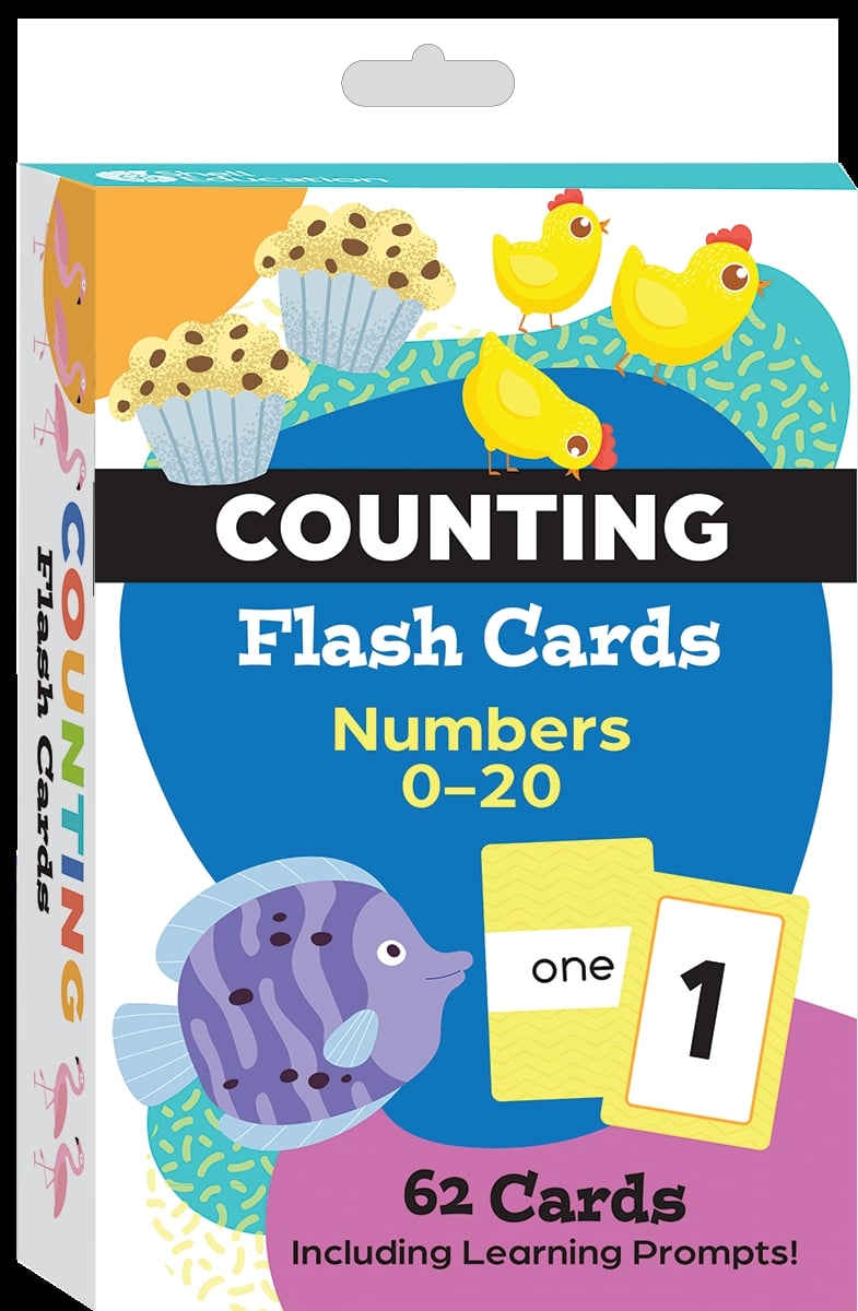 155900 Counting Flash Cards - Numbers 0-20