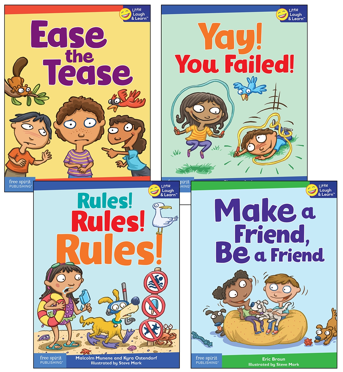 145546 Little Laugh & Learn 4-Book Set