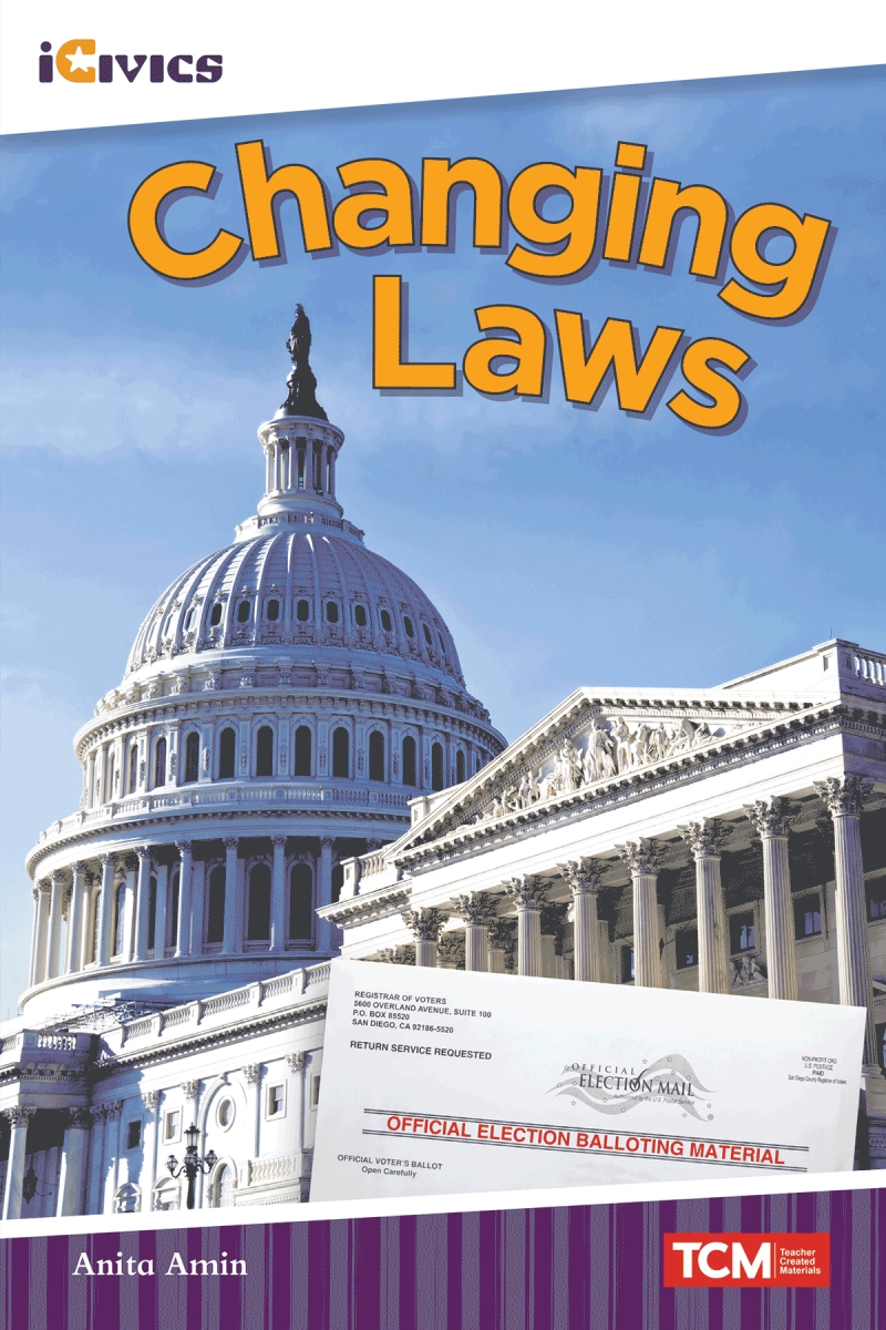 123967 Changing Laws Book, Grade 4-8