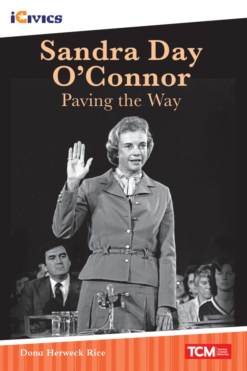 123979 Sandra Day OConnor - Paving the Way Book, Grade 5-8