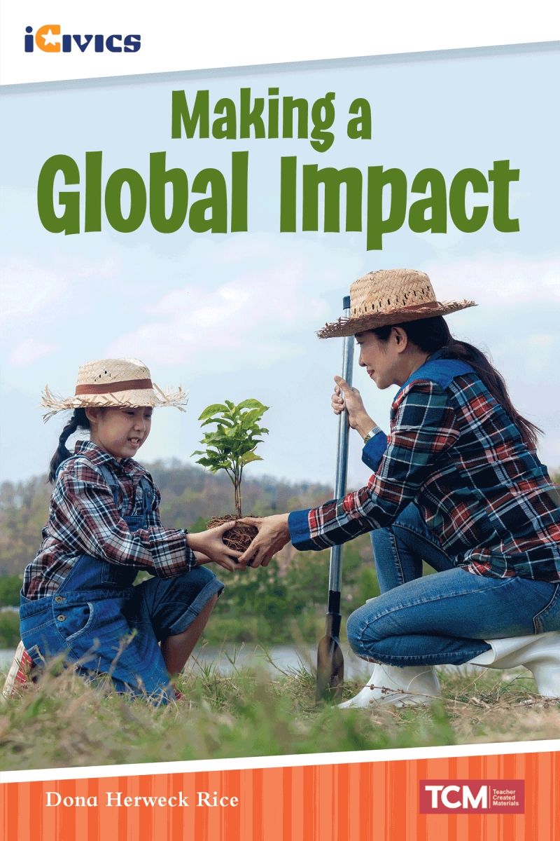 123981 Making A Global Impact Book, Grade 5-8