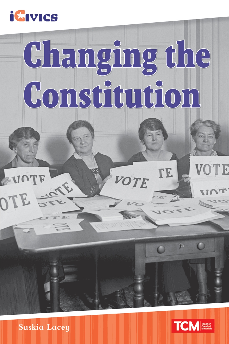 123976 Changing the Constitution Book, Grade 5-8
