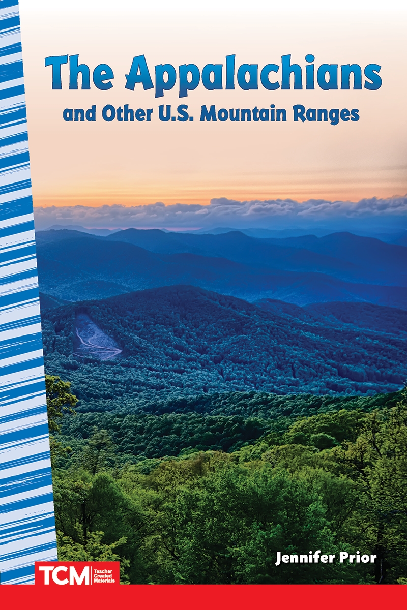 921608 The Appalachians & Other U.S. Mountain Ranges Book, Grade 4-8