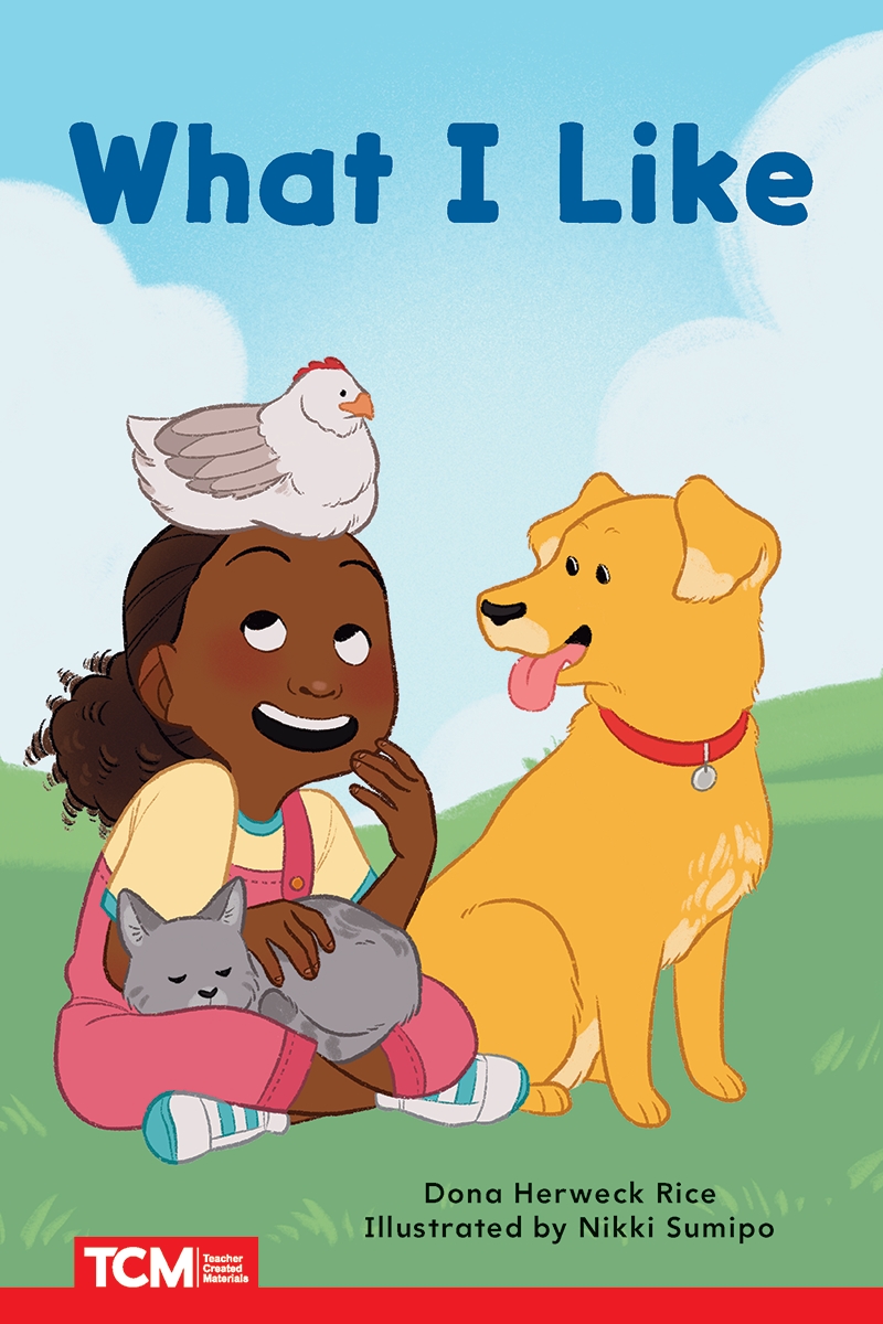 932930 What I Like Book, Grade PK-1