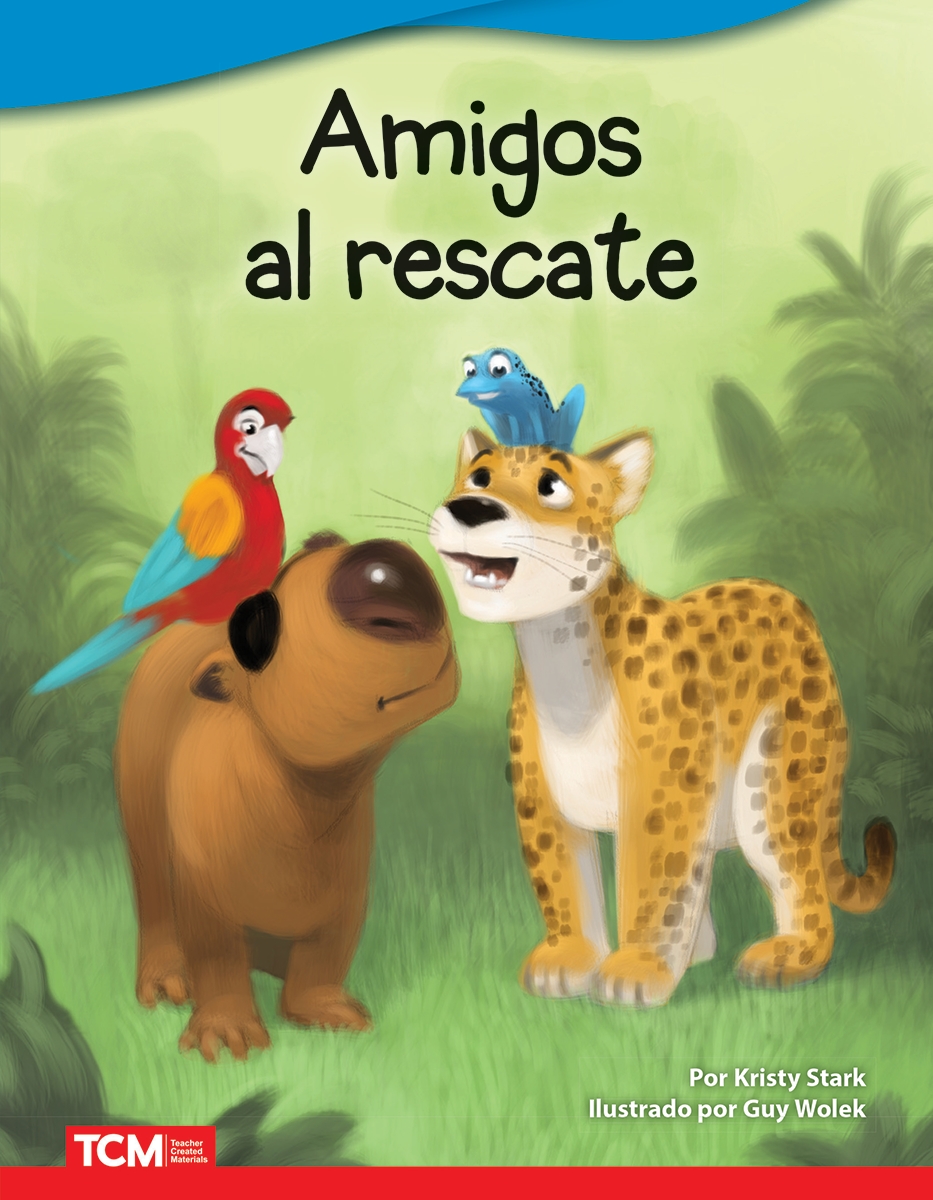 926518 Amigos Al Rescate Book, Grade 2-3