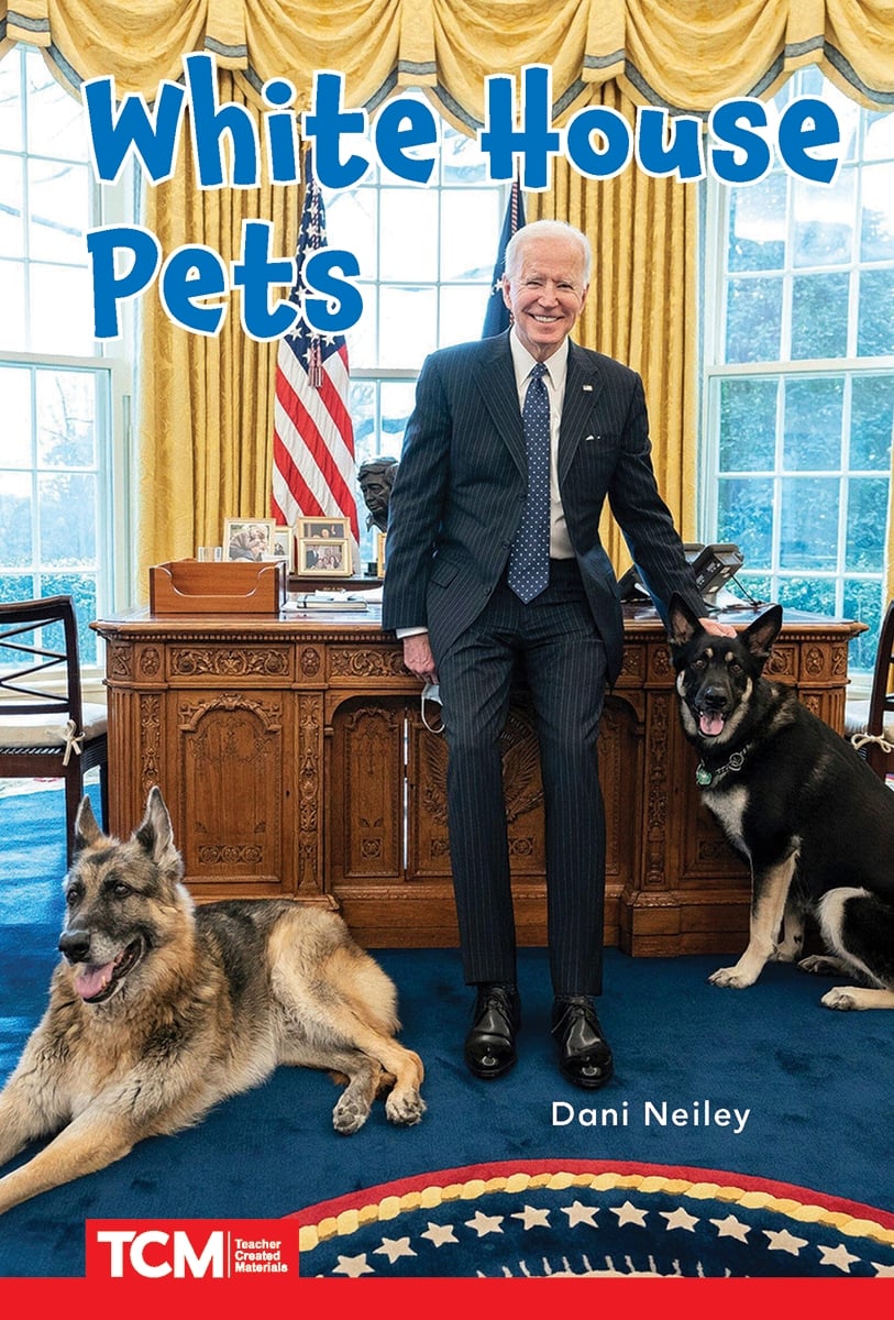 932986 White House Pets Book, Grade 1-3