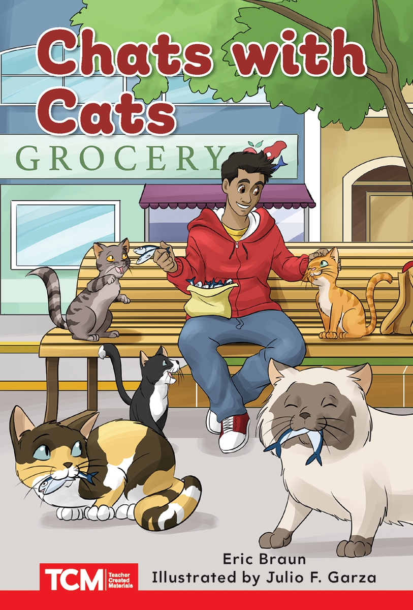 932934 Chats with Cats Book, Grade K-2